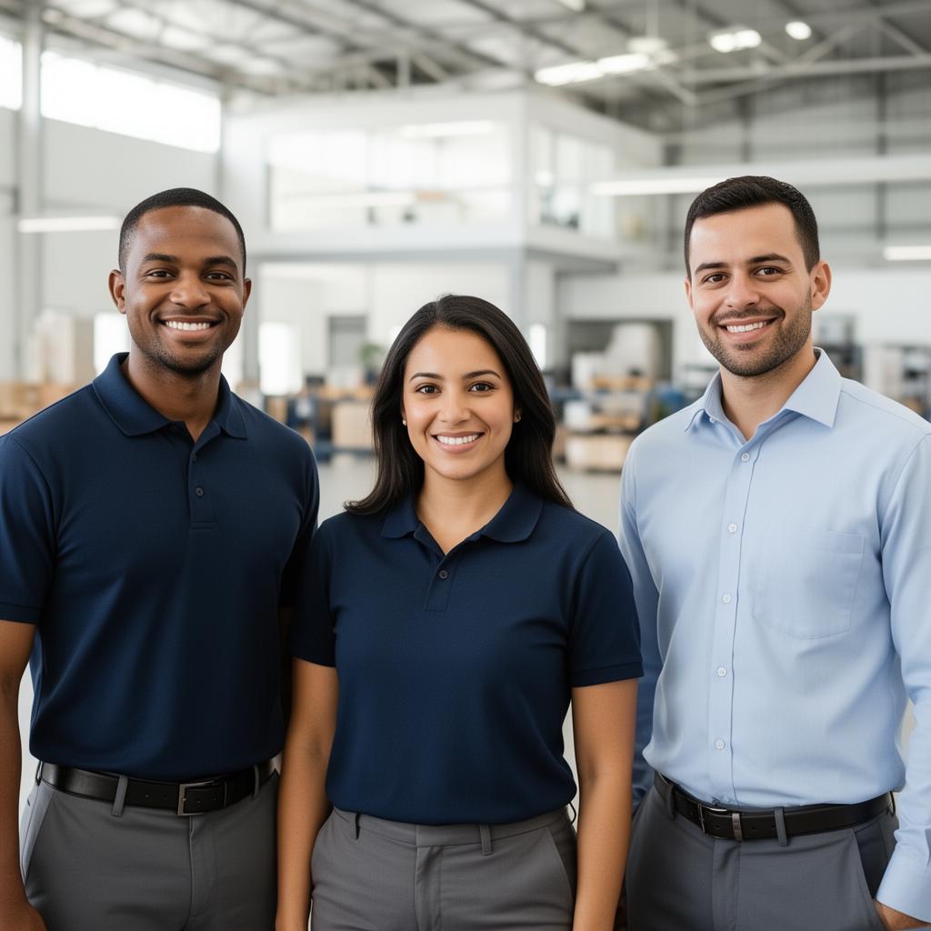 Equipo de Textiles 506 fabricando uniformes corporativos en Costa Rica